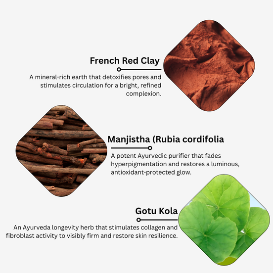 Gotu Kola & Manjistha Botanical Clay Mask